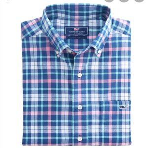 Vineyard Vines Plaid Flannel Tucker Shirt NWOT